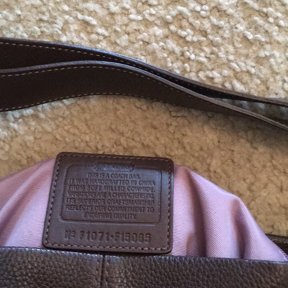 Coach leather handbag - Picture 7 of 8